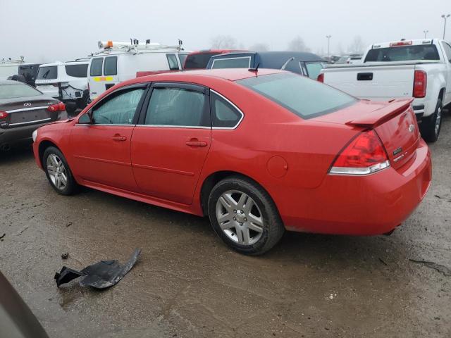 2G1WB5E34C1209585 - 2012 CHEVROLET IMPALA LT RED photo 2