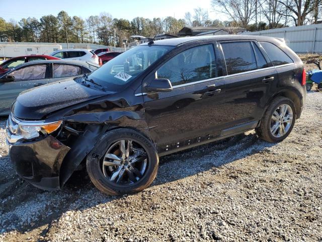 2FMDK3KC3DBB68932 - 2013 FORD EDGE LIMITED BLACK photo 1