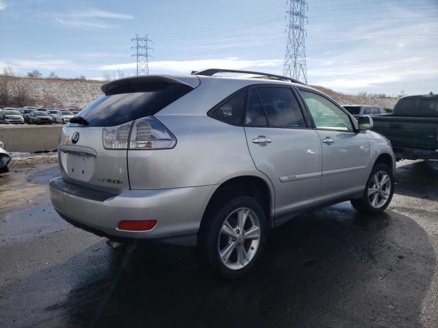 JTJHW31U782068328 - 2008 LEXUS RX 400H SILVER photo 3