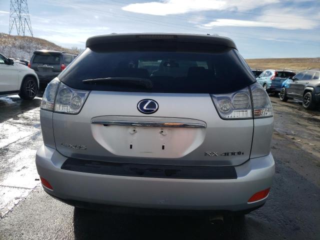 JTJHW31U782068328 - 2008 LEXUS RX 400H SILVER photo 6