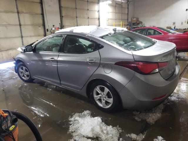 KMHDH4AE4FU279462 - 2015 HYUNDAI ELANTRA SE GRAY photo 2