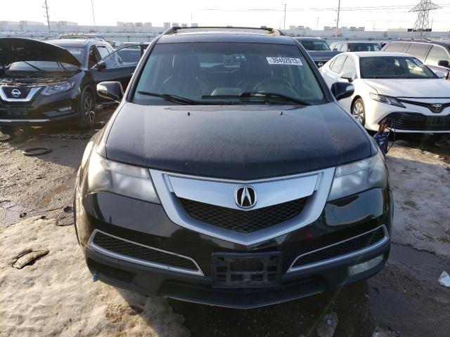 2HNYD2H42AH508925 - 2010 ACURA MDX TECHNOLOGY BLACK photo 5