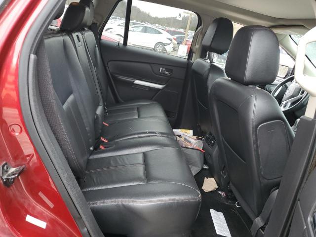 2FMDK4JC1DBB28002 - 2013 FORD EDGE SEL RED photo 11