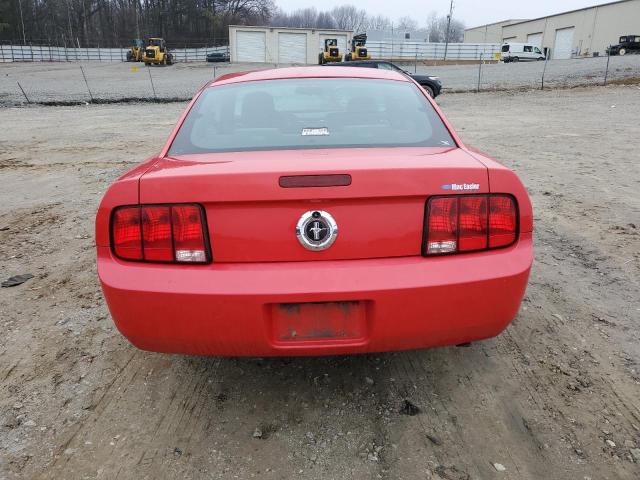 1ZVHT80N985128527 - 2008 FORD MUSTANG RED photo 6