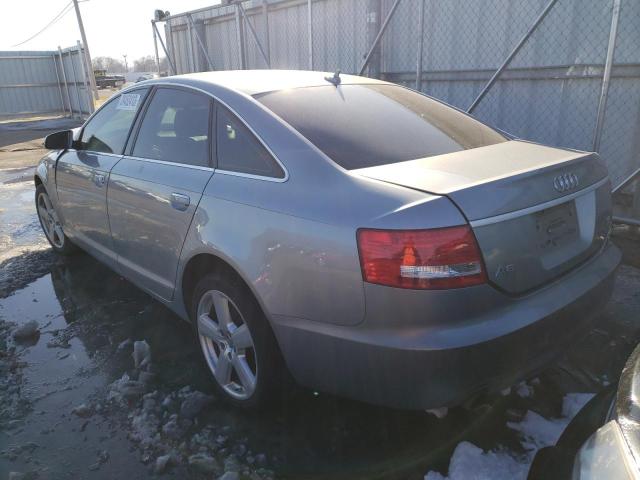 WAUDH74FX8N025694 - 2008 AUDI A6 3.2 QUATTRO SILVER photo 2