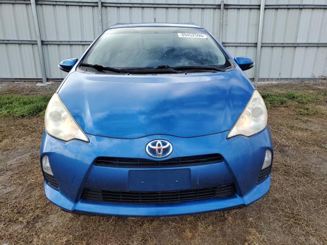 JTDKDTB37C1012778 - 2012 TOYOTA PRIUS C BLUE photo 5