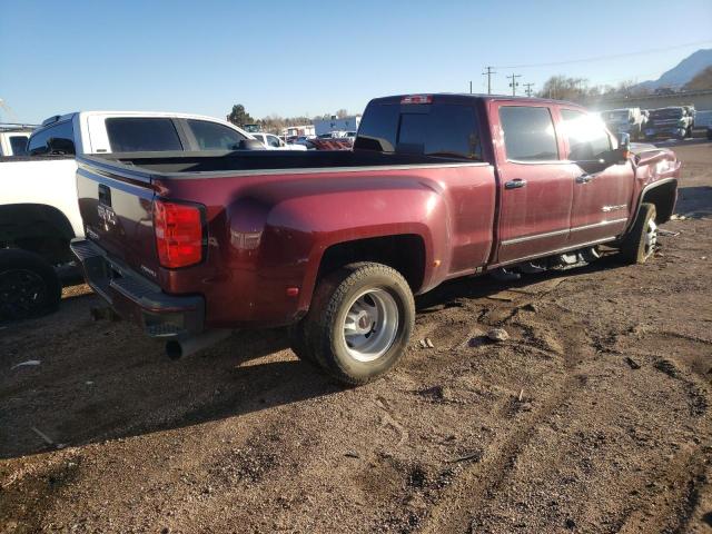 1GT42YEY9HF118680 - 2017 GMC SIERRA K3500 DENALI RED photo 3