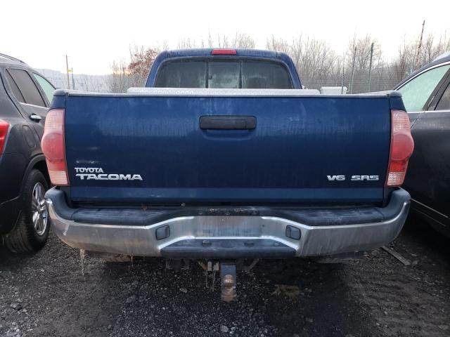 5TEUU42N86Z235471 - 2006 TOYOTA TACOMA ACCESS CAB BLUE photo 6