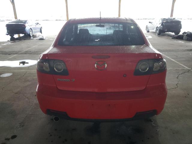 JM1BK12F571645290 - 2007 MAZDA 3 I RED photo 6