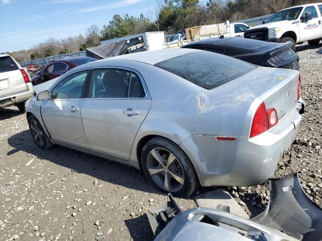 1G1ZC5EU6BF162036 - 2011 CHEVROLET MALIBU 1LT ვერცხლისფერი ფოტო 2