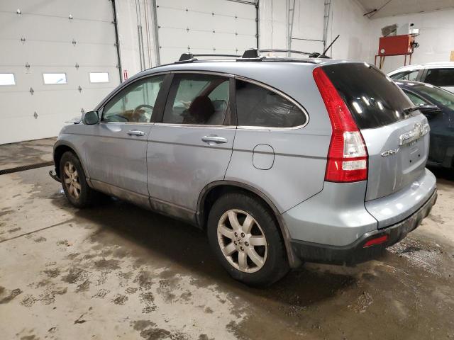 5J6RE48708L051231 - 2008 HONDA CR-V EXL BLUE photo 2