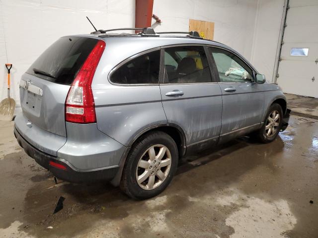 5J6RE48708L051231 - 2008 HONDA CR-V EXL BLUE photo 3