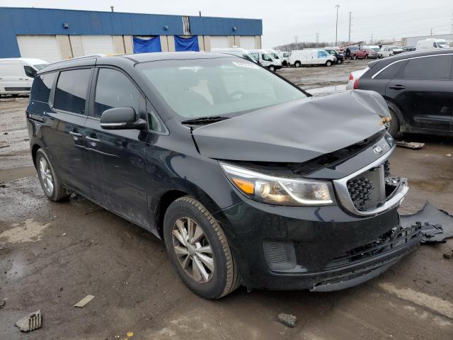 KNDMB5C10G6178401 - 2016 KIA SEDONA LX BLACK photo 4