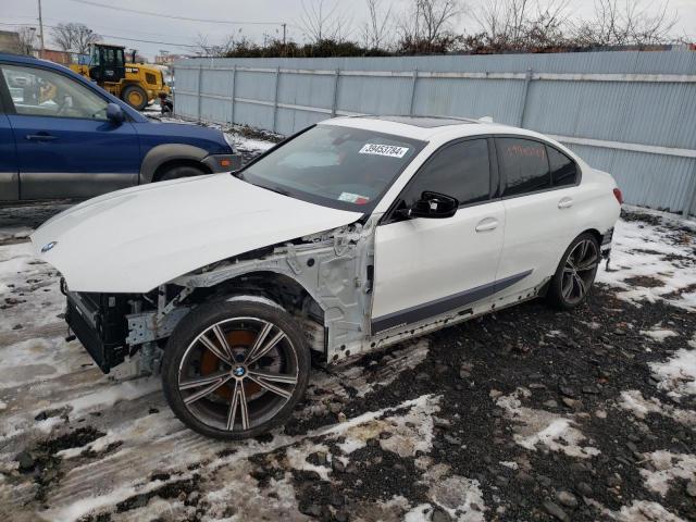 3MW5R7J07M8B94991 - 2021 BMW 330XI WHITE photo 1