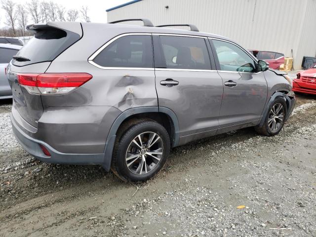 5TDBZRFHXJS486444 - 2018 TOYOTA HIGHLANDER LE GRAY photo 3