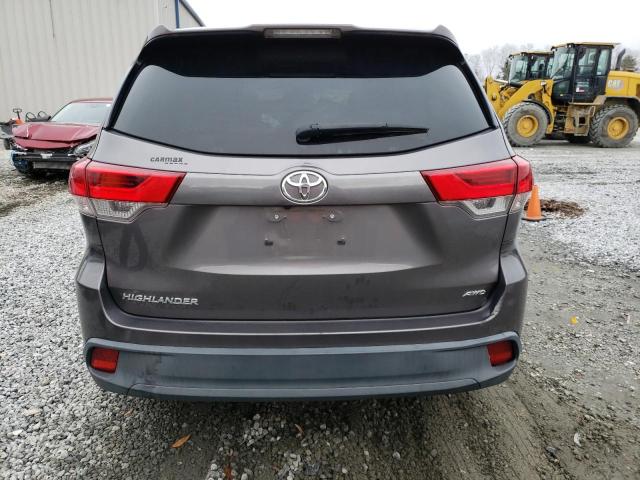 5TDBZRFHXJS486444 - 2018 TOYOTA HIGHLANDER LE GRAY photo 6