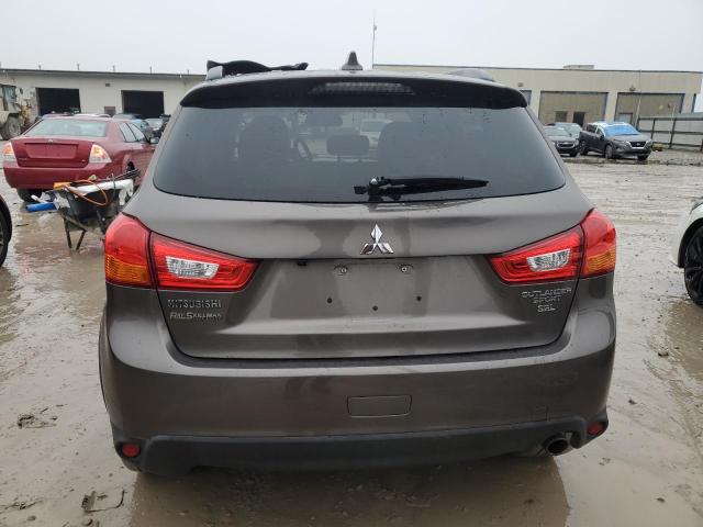 JA4AP4AW0HZ048125 - 2017 MITSUBISHI OUTLANDER SEL GRAY photo 6