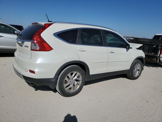 5J6RM4H78FL013570 - 2015 HONDA CR-V EXL WHITE photo 3