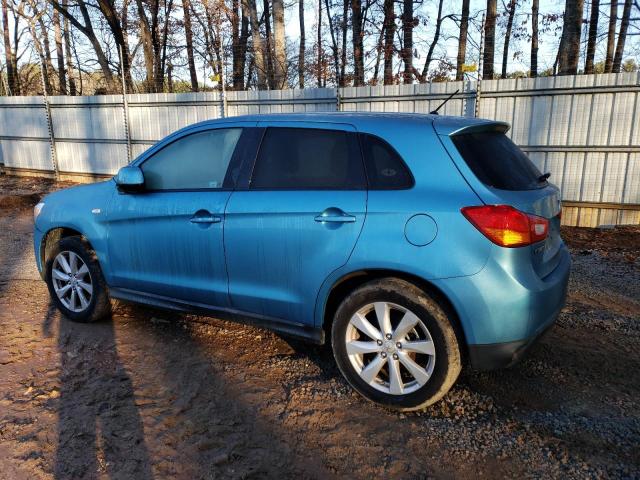 4A4AP3AU5EE020640 - 2014 MITSUBISHI OUTLANDER ES 蓝色 照片 2