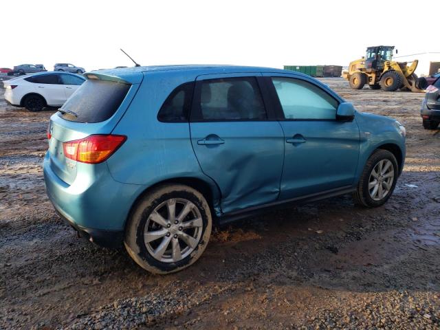 4A4AP3AU5EE020640 - 2014 MITSUBISHI OUTLANDER ES 蓝色 照片 3