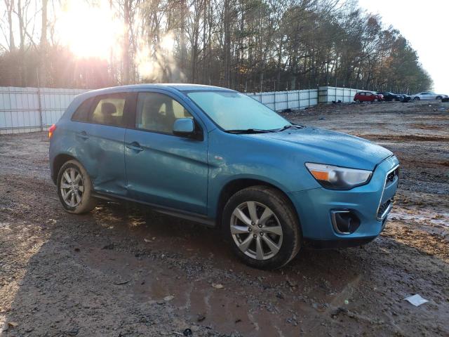 4A4AP3AU5EE020640 - 2014 MITSUBISHI OUTLANDER ES 蓝色 照片 4