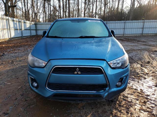 4A4AP3AU5EE020640 - 2014 MITSUBISHI OUTLANDER ES 蓝色 照片 5