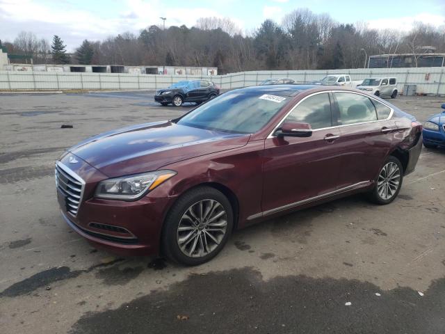 KMHGN4JE5FU020002 - 2015 HYUNDAI GENESIS 3.8L BURGUNDY photo 1