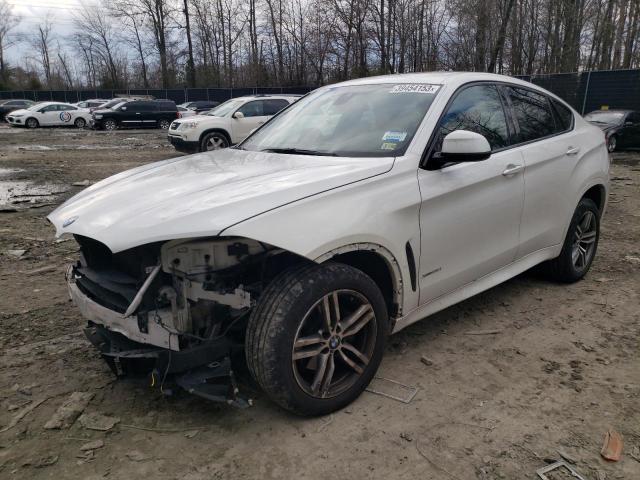 5UXKU2C52F0F96545 - 2015 BMW X6 XDRIVE35I WHITE photo 1