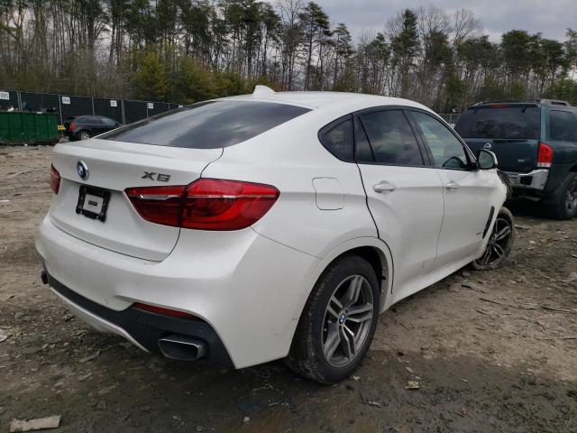 5UXKU2C52F0F96545 - 2015 BMW X6 XDRIVE35I WHITE photo 3