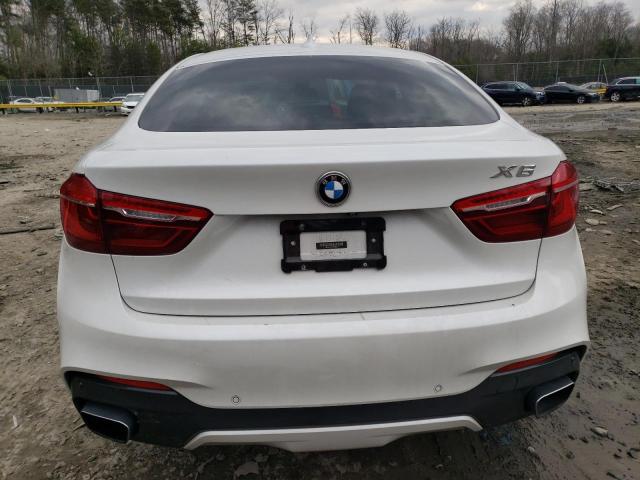 5UXKU2C52F0F96545 - 2015 BMW X6 XDRIVE35I WHITE photo 6