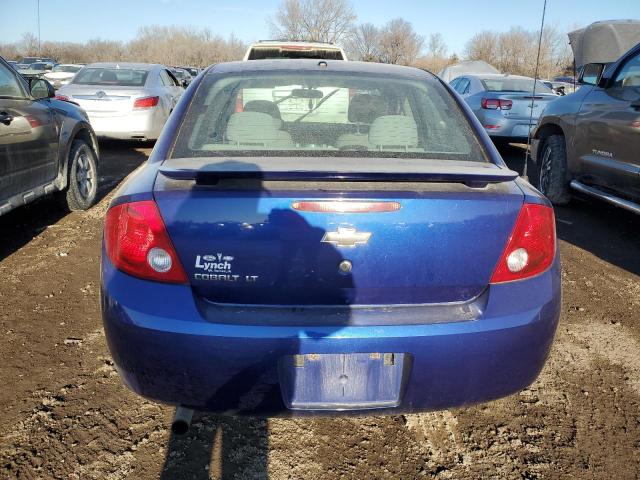 1G1AL55F277217291 - 2007 CHEVROLET COBALT LT BLUE photo 6