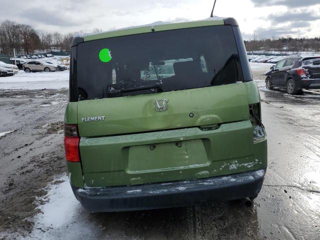 5J6YH18758L008991 - 2008 HONDA ELEMENT EX GREEN photo 6