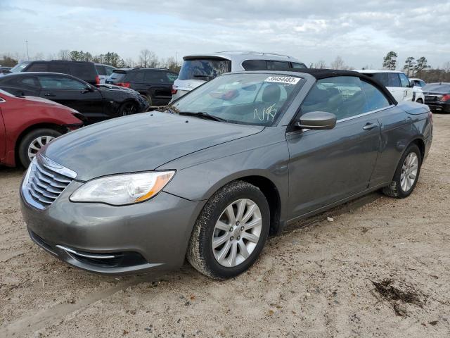 1C3BCBEB5CN120099 - 2012 CHRYSLER 200 TOURIN GRAY photo 1