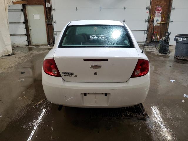 1G1AK58F787329892 - 2008 CHEVROLET COBALT LS WHITE photo 6