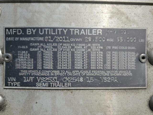 1UYVS2531CM254815 - 2012 UTILITY TRAILER Ağ foto 10