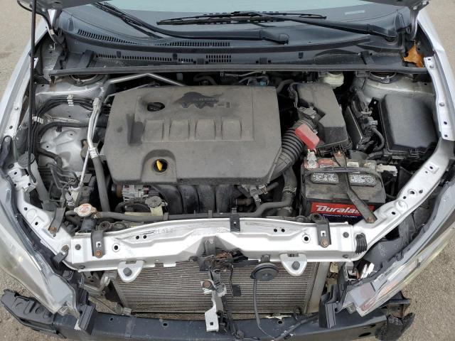 2T1BURHEXJC083431 - 2018 TOYOTA COROLLA L SILVER photo 11