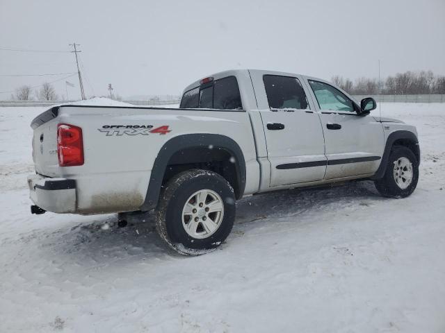 1D7CW7GPXAS217560 - 2010 DODGE DAKOTA TRX SILVER photo 3