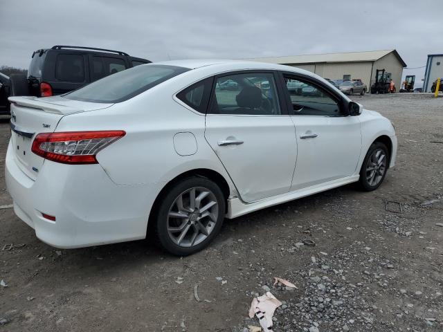 3N1AB7AP6EY262155 - 2014 NISSAN SENTRA S WHITE photo 3