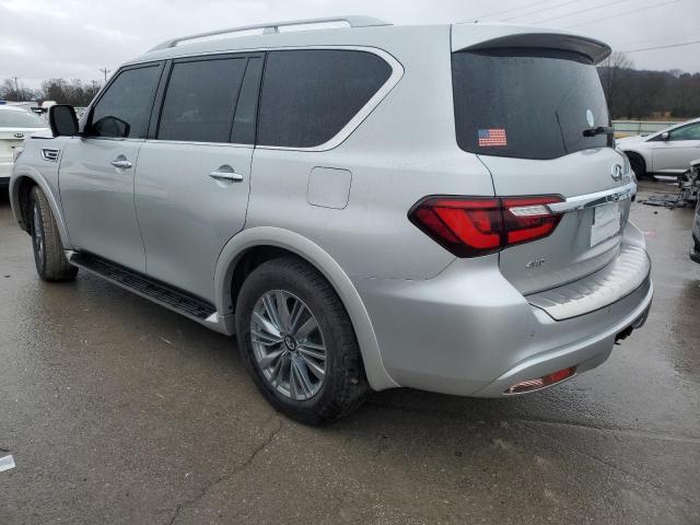 JN8AZ2AE5M9270945 - 2021 INFINITI QX80 LUXE SILVER photo 2