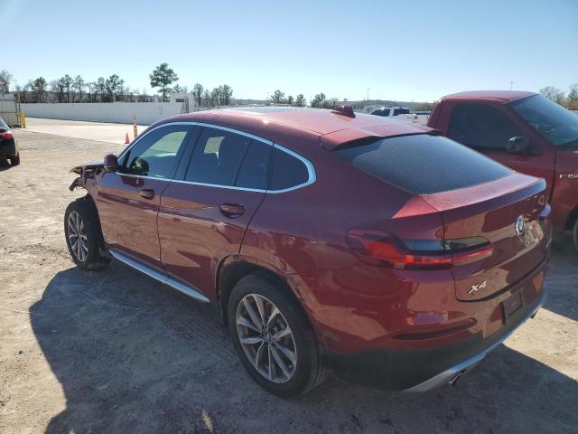 5UXUJ3C56KLG53572 - 2019 BMW X4 XDRIVE30I RED photo 2