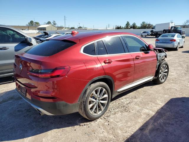 5UXUJ3C56KLG53572 - 2019 BMW X4 XDRIVE30I RED photo 3