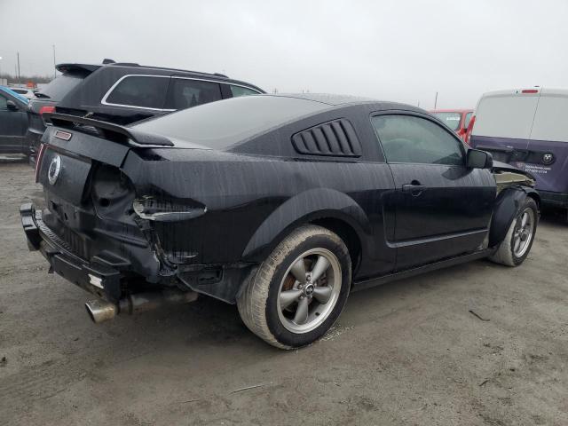 1ZVFT82H365112528 - 2006 FORD MUSTANG GT BLACK photo 3