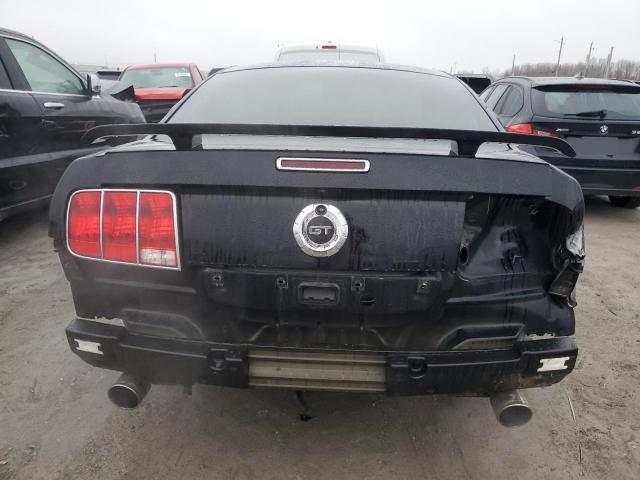 1ZVFT82H365112528 - 2006 FORD MUSTANG GT BLACK photo 6