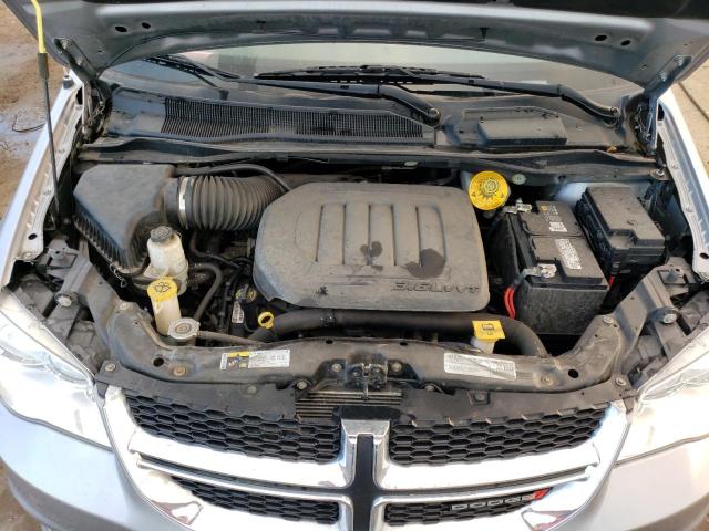 2C4RDGCG8KR674175 - 2019 DODGE GRAND CARA SXT SILVER photo 12