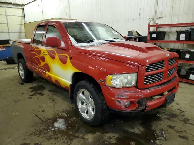 1D7HU18D24S716273 - 2004 DODGE RAM 1500 ST RED photo 4