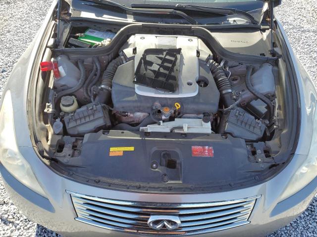 JNKCV64E68M125062 - 2008 INFINITI G37 BASE SILVER photo 11