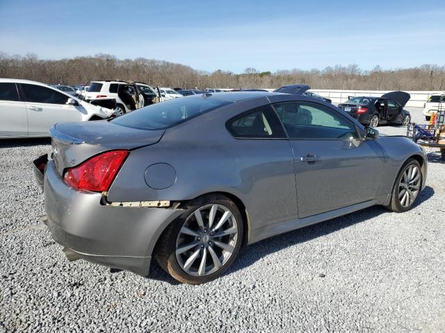 JNKCV64E68M125062 - 2008 INFINITI G37 BASE SILVER photo 3