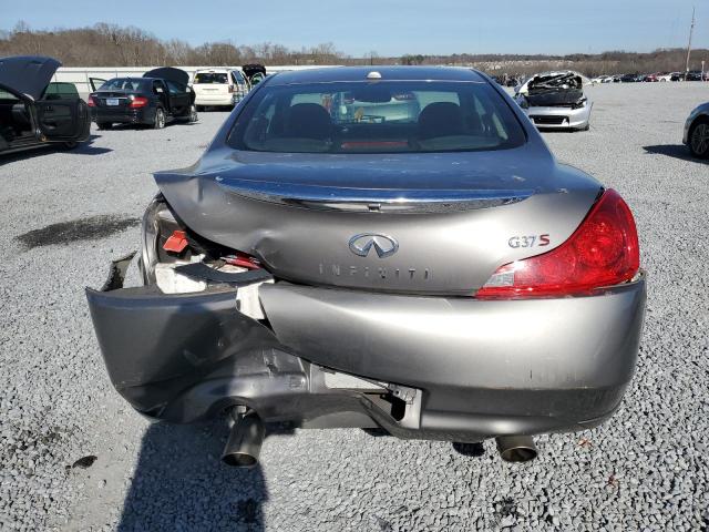 JNKCV64E68M125062 - 2008 INFINITI G37 BASE SILVER photo 6