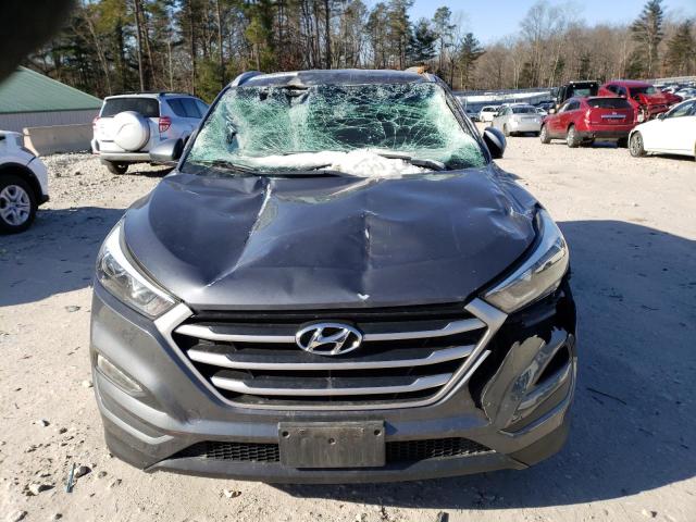 KM8J3CA49HU411217 - 2017 HYUNDAI TUCSON LIMITED GRAY photo 5