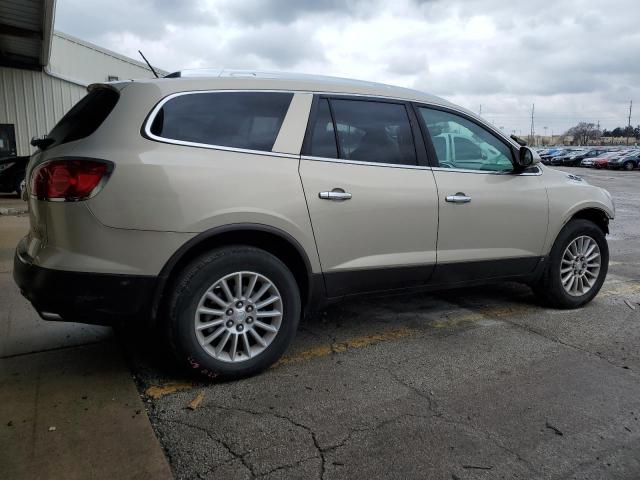 5GAER23D49J112704 - 2009 BUICK ENCLAVE CXL TAN photo 3